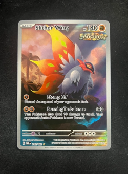 Slither Wing 203/182 Scarlet & Violet Paradox Rift Pokemon Card NM Pack Fresh - Image 1