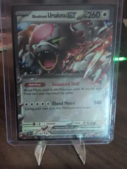 Bloodmoon Ursaluna ex - Pokemon Scarlet & Violet Twilight Masquerade - #141/167 - Image 1