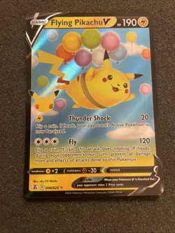 Flying Pikachu V 006/025 Celebrations NM -M Ultra Rare Pokemon Card - Image 1