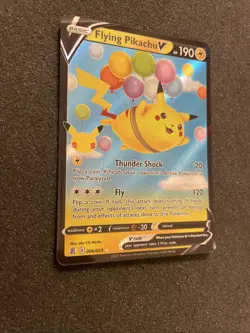 Flying Pikachu V 006/025 Celebrations NM -M Ultra Rare Pokemon Card - Image 3