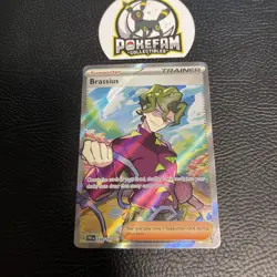 Pokemon TCG Brassius 135/131 2025 Prismatic Evolutions Ultra Rare Card - NM - Image 1
