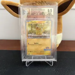 2025 POKEMON SVP EN-SV BLACK STAR PROMO ILLUSTRATION CONTEST 2024 PIKACHU - Image 1