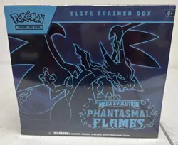 Pokemon TCG: Mega Evolution Phantasmal Flames ETB Elite Trainer Box [NEW] 🔥 - Image 1