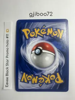 Pokemon - Eevee Black Star Promo 11 Holo - Rare - 1999-2000 WoTC - Image 4