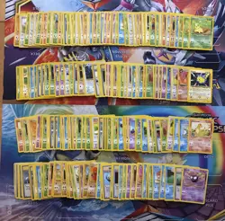 Vintage Pokemon Card Lot WOTC Sets Era Fire 175+ - Image 1