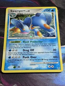 Swampert 12/147 Supreme Victors Holo Pokemon Card - Image 1