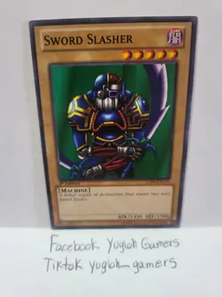 Yu-Gi-Oh Sword Slasher LCJW 1st Edition Common Light Played - Image 1