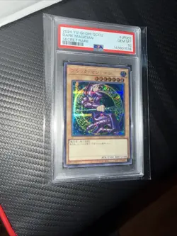 Yugioh Cards | Dark Magician Secret Rare | QCCU-JP001 Japanese PSA 10 - Image 5
