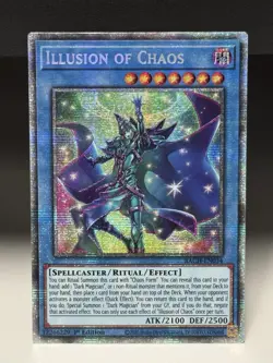 Illusion Of Chaos BACH-EN034 Starlight Rare Yugioh #2 - Image 1