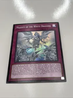 Yu-Gi-Oh Majesty of the White Dragons Trap SDWD EN027 Holo - Image 4