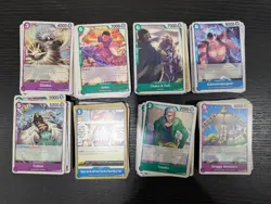 Around 1200 One Piece TCG Cards Bulk Lot - C , UC, L Mostly OP14 - Image 2