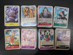 Around 1200 One Piece TCG Cards Bulk Lot - C , UC, L Mostly OP14 - Image 3