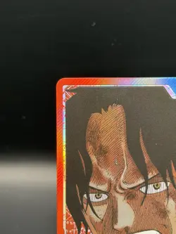 One Piece Portgas.D.Ace OP13-002 Alt Art Leader ENGLISH Carrying On His Will NM - Image 2