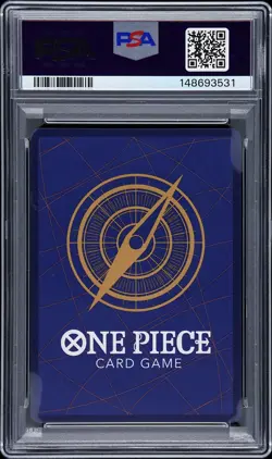 2026 ONE PIECE OP14-EB04-THE AZURE SEA'S SEVEN 3RD ANV-GOLD #051 BUGGY PSA 10 - Image 2