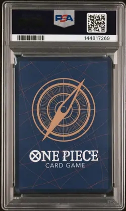 2025 ONE PIECE OP11-A FIST OF DIVINE SPEED ALTERNATE ART #080 GEAR TWO PSA 10 - Image 2