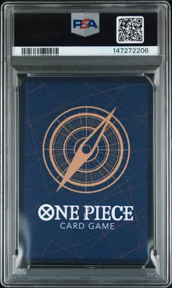 2025 ONE PIECE OP11-A FIST OF DIVINE SPEED ALTERNATE ART #080 GEAR TWO PSA 10 - Image 2