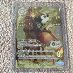 Disney Lorcana TCG Minnie Mouse - Sweetheart Princess Foil Card 241/204 EN - Image 3