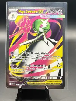 Pokemon TCG Mega Gardevoir EX 159/132 ME01 Mega Evolution Ultra Rare Holo Card - Image 1