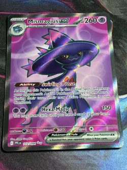 Mismagius ex 112/094 Phantasmal Flames Full Art Pokemon Card - Image 1