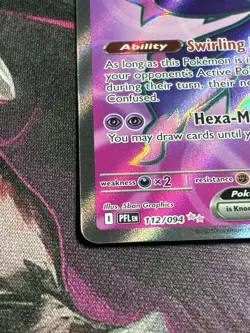 Mismagius ex 112/094 Phantasmal Flames Full Art Pokemon Card - Image 5