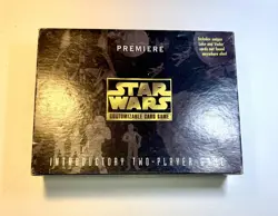VTG Star Wars Premiere Customizable Card Game 2-Player Starter Set Decipher, ‘95 73000403607 - Image 1