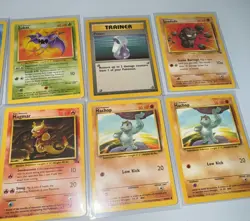 Vintage Pokemon Cards (base Set, Fossil, Near Mint) - Image 3