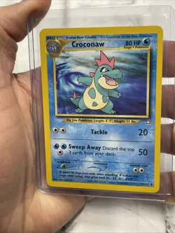 Croconaw 32/111 Neo Genesis Uncommon Vintage Pokemon Card TCG English NM Pokemon - Image 1