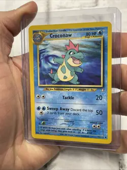 Croconaw 32/111 Neo Genesis Uncommon Vintage Pokemon Card TCG English NM Pokemon - Image 2