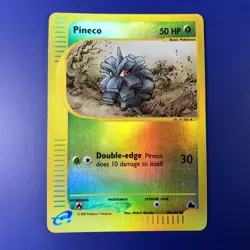 Pokemon Pineco 86/144 Reverse Holo Card Skyridge Set 2003 Vintage NM/LP - Image 1