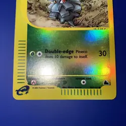 Pokemon Pineco 86/144 Reverse Holo Card Skyridge Set 2003 Vintage NM/LP - Image 4