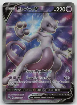 Mewtwo V - Promo Holo SWSH: Sword & Shield Promo Cards SWSH229 NM - Image 1