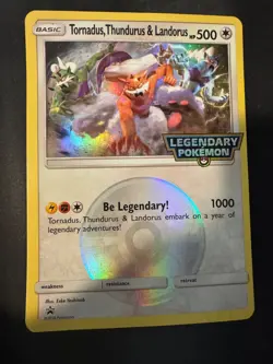 Tornadus, Thundurus & Landorus (Forces of Nature Promo) - Holo Jumbo Card - Image 1