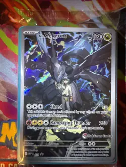 Pokemon Center Stamped - N's Zekrom MEP 031 Black Star Promo - Pokemon TCG Card - Image 1