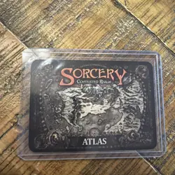 Sorcery Contested Realm TCG Beta unique non foil card RIVER OF FLAME - Image 2