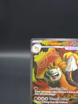 Mega Camerupt ex 156/132 Ultra Rare,Holo ME01: Mega Evolution Pokemon Card - Image 2