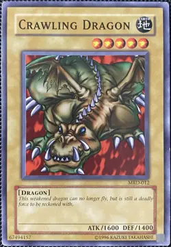 Crawling Dragon MRD-012 Metal Raiders Unlimited Ed - Yugioh Card - Image 1