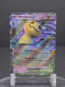 Mimikyu ex 004 (SVP) NM Holofoil Promo Rare Pokemon Card - Image 1
