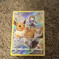 Pokemon TCG Eevee, Radiant Eevee, Eevee GX Card Lot of 3 - Holo, Foil, Promo - Image 3