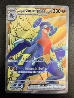 Cynthia's Garchomp ex 204 Sv: Scarlet & Violet Promo Cards Holo - Image 1