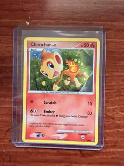 Pokemon Chimchar Diamond & Pearl DP02 50 HP Promo 2007 Card Pokemon TCG - Image 1
