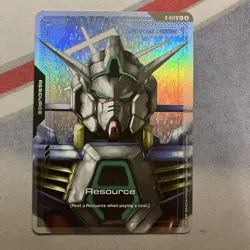 Gundam TCG Card Game Dual Impact Foil Resource GD02 C+ R-012 Gundam AGE-1 Normal - Image 1