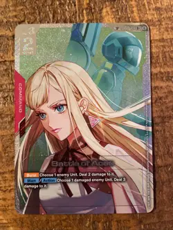 Battle of Aces Alternate Art Foil - GD01-111 SP R+ NM - Gundam TCG Card Game - Image 1