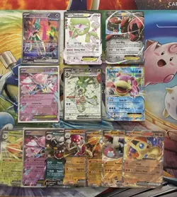 Pokemon Card Lot Full Art Alt Art Fire Gardevoir Scizor - Image 1