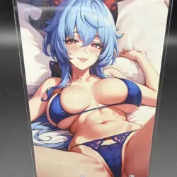 Ganyu Genshin Impact Anime Waifu Card Doujin ACG Goddess - Image 1