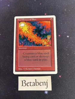 1x MTG Unlimited Red Elemental Blast from Estate Collection - Image 1
