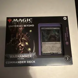 Magic: The Gathering Warhammer 40K Commander Deck Necron Dynasties - Image 1