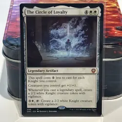 The Circle of Loyalty Regular - Dominaria United Commander MTG-NM 098 - Image 1