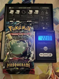 (VERY HEAVY) 22.17g Pokemon TCG Twilight Masquerade Booster Pack (SEALED)✅ - Image 1
