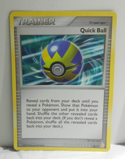 Pokemon TCG Quick Ball * 10/11 * Lucario Half Deck * Regular * 2007 - Image 1