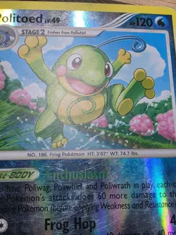 HP Politoed 12/146 Legends Awakened Reverse Holo Pokemon Card - Image 5